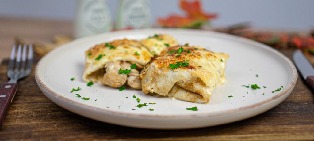 Clătite cu piept de curcan