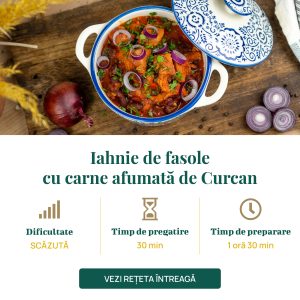 Iahnie de fasole cu carne afumată de Curcan-01