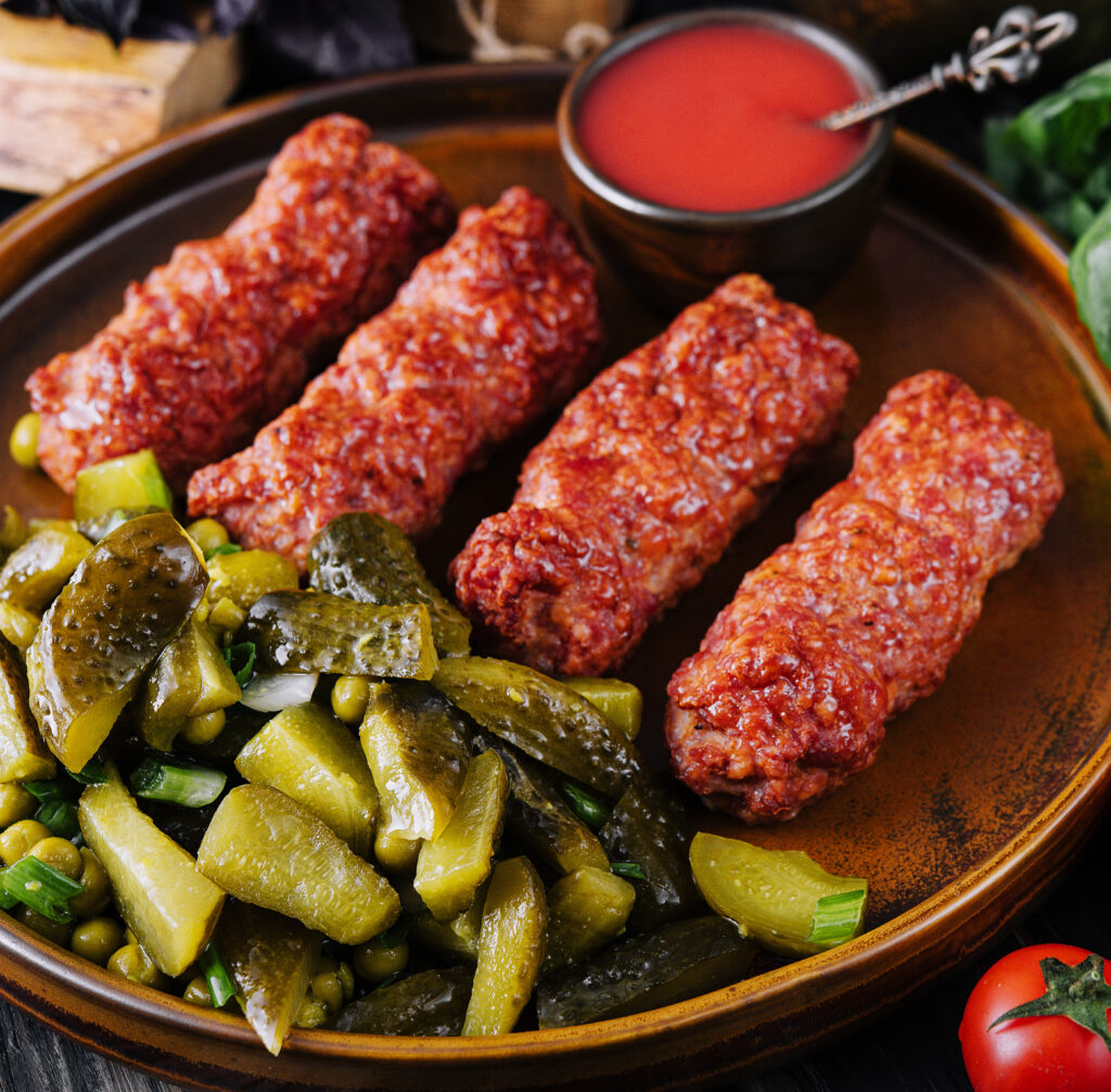 mici din carne de curcan