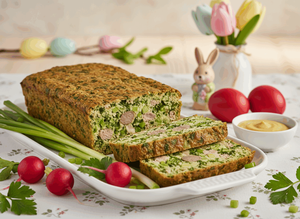 Descoperă rețete românești de Paște reinterpretate cu carne de curcan: drob cu verdeață, sarmale din mix piept și pulpă, ciorbă de perișoare și salată boeuf cu piept de curcan. Tradiție, gust și un meniu mai ușor pentru toată familia.