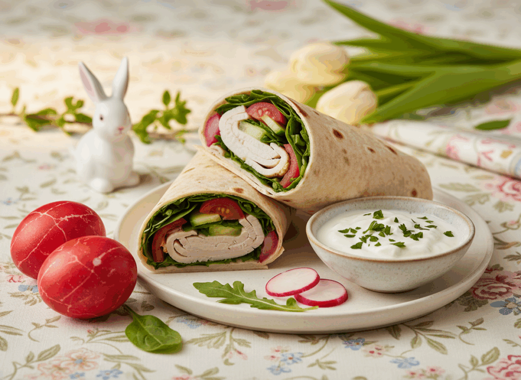 Ai rămas cu carne de curcan după Paște? Încearcă 3 idei rapide și gustoase, fără risipă alimentară: salată de primăvară cu piept de curcan, wrap cu sos de iaurt și risotto cremos cu curcan. Perfecte pentru zilele de după sărbători.