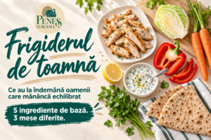 Organizează frigiderul de toamnă cu ingrediente versatile. Descoperă 5 alegeri practice și 3 mese cu carne de curcan, construite din aceeași listă de cumpărături